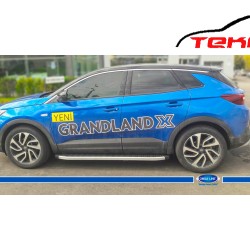 Opel Grandland X Yan Koruma Blackline Aluminyum 2017 ve Sonrası