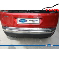 Peugeot 3008 Arka Tampon Eşiği P.Çelik (Taşlı) 2016 ve Sonrası SUV