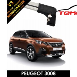  Peugeot 3008 Port Bagaj Ara Atkı Wingcarrier V3