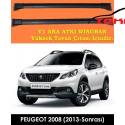 Peugeot 2008 Port Bagaj Ara Atkı Siyah