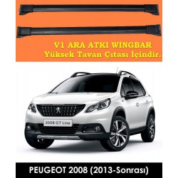 Peugeot 2008 Port Bagaj Ara Atkı Siyah