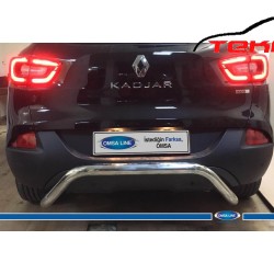 Renault Kadjar Pars Arka Koruma Q60 Krom 2015 ve Sonrası