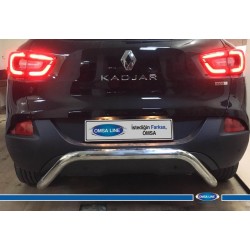 Renault Kadjar Pars Arka Koruma Q60 Krom 2015 ve Sonrası