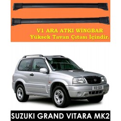 Suzuki Grand Vitara Mk2 Port Bagaj Ara Atkı Siyah