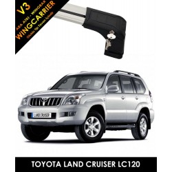 Toyota Land Cruiser LC120 Port Bagaj Ara Atkı Wingcarrier V3