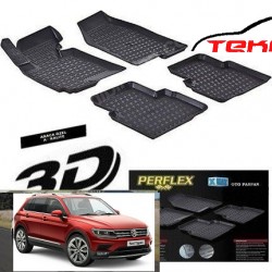 	 VW TIGUAN 2016- 3D PASPAS SİYAH