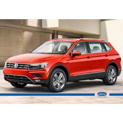 Volkswagen Tiguan Yan Kapı Çıtası 4 Prç. P.Çelik 2016 ve Sonrası