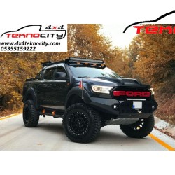TOYOTA HILUX VİGO 2011-2015 YAN BASAMAK CELIK LEDLI MADMAX