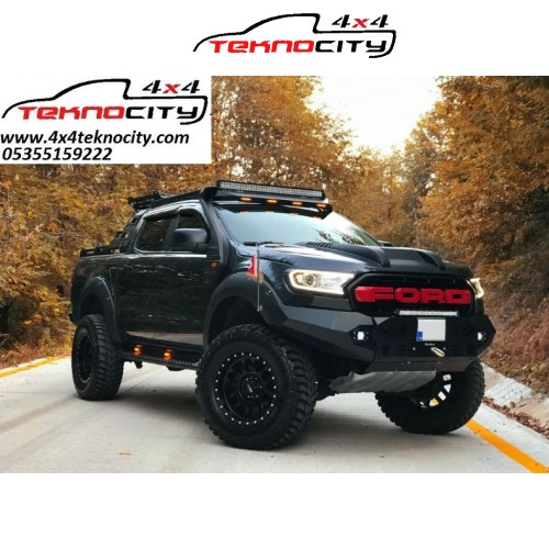 TOYOTA HILUX VİGO 2011-2015 YAN BASAMAK CELIK LEDLI MADMAX