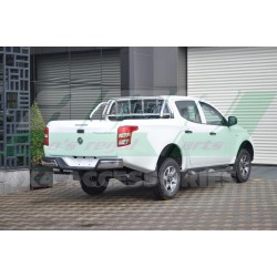 MITSUBISHI L200 2015- (FIAT FULLBACK) ROLLBAR ARKA CAM KORUMALI KROM