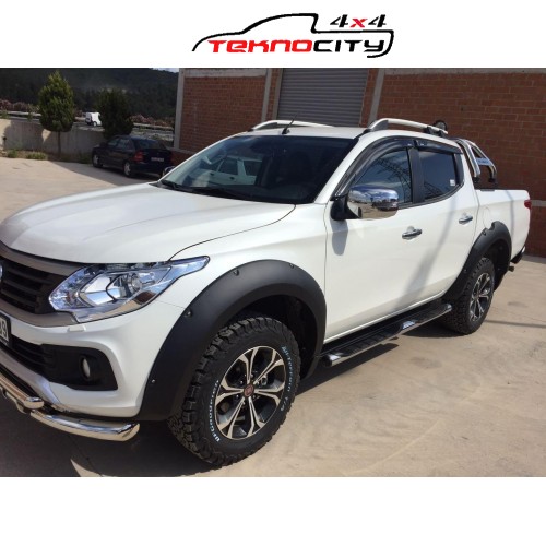 Fiat Fullback Çamurluk Plastikleri (DODİK TAKIMI)Vidalı Abs Plastik 2016-) iTHAL