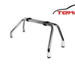 MITSUBISHI L200 2015-(FIAT FULLBACK) KISA TIP ROLLBAR KROM