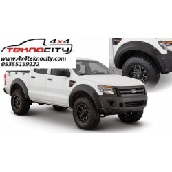 FORD RANGER T6 2012+2015 ÇAMURLUK KAPLAMASI (DODİK ) TAKIM ABS PLASTİK KROM VİDALI