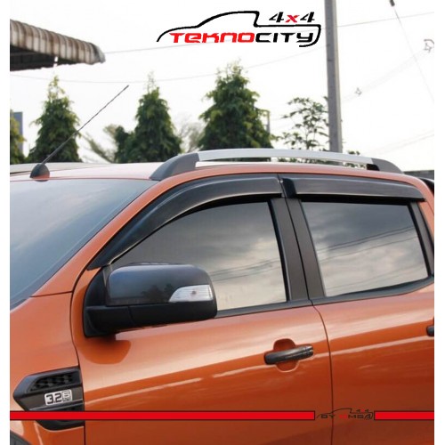 Ford Ranger T6 Cam Rüzgarlığı-Mugen 4 Prç. (D) 2011-2015