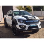 FORD RANGER T6 2012+2015 ÇAMURLUK KAPLAMASI (DODİK ) TAKIM ABS PLASTİK KROM VİDALI