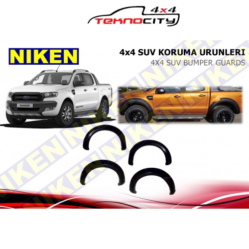 	 FORD RANGER 2012-2019 ÇAMURLUK KORUMA DODİK TAKIMI