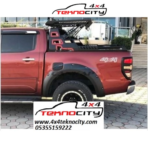 TOYOTA HILUX REVO 2015+  ROLLBAR SİYAH MADMAX CLASIC