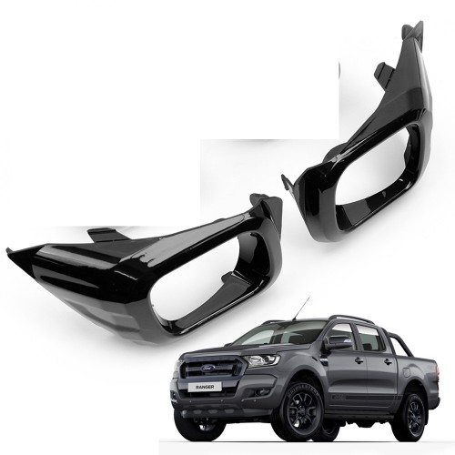 FORD RANGER 2019 + SİS LAMBA ÇERÇEVESİ MAT SİYAH FORD RANGER 2019 + SİS LAMBA ÇERÇEVESİ MAT SİYAH