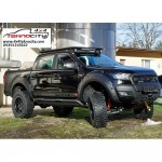 FORD RANGER T7 2015+2019  ÇAMURLUK KAPLAMASI (DODİK ) TAKIM ABS PLASTİK 