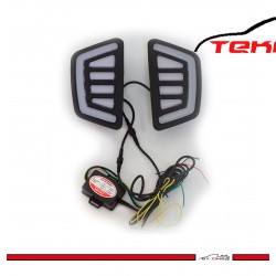 Ford Ranger Ön Panjur Ledleri 2 Prç. 2015-