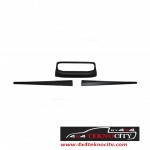 FORD RANGER T8  2019 +  BAGAJ KİLİT ÇERÇEVESİ MAT SİYAH