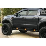 NISSAN NAVARA NP 300  2015+ YAN BASAMAK CELIK LEDLI MADMAX