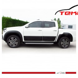 Mercedes X-Class Çamurluk Dodikleri Abs Plastik Düz 2017-