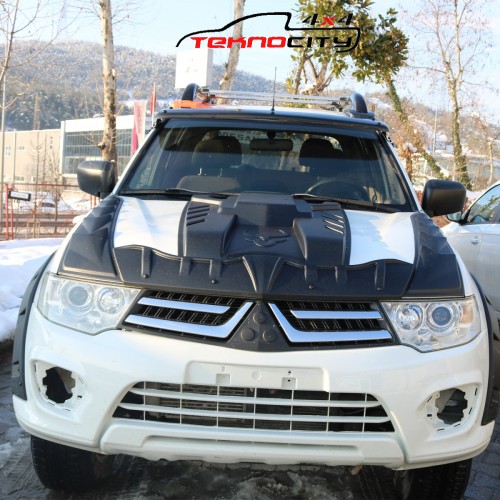 MITSUBISHI L200 2007-2015 Dragon Pack 3 Prç.- KAPUT SCOOP