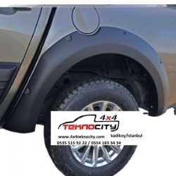 MİTSUBİSHİ L 200 TRITON  2015+2019 ÇAMURLUK KAPLAMASI (DODİK ) TAKIM ABS PLASTİK KROM VİDALI