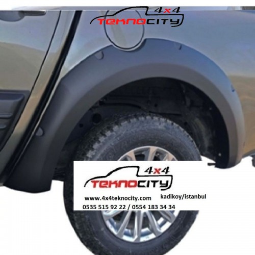 MİTSUBİSHİ L 200 TRITON  2015+2019 ÇAMURLUK KAPLAMASI (DODİK ) TAKIM ABS PLASTİK 