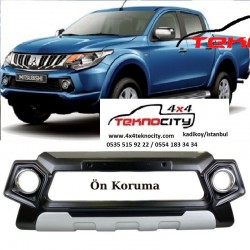 FİAT FULLBACK  2015+2019 sonrası Tampon Ön Koruması (ABS Plastik)