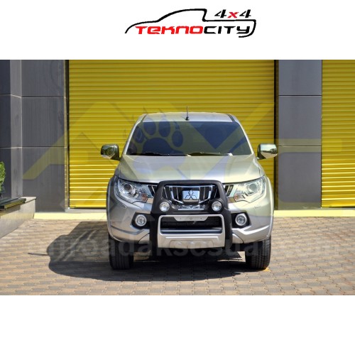 MITSUBISHI L 200 2015- (FIAT FULLBACK) ÖN TAMPON KORUMA POLİÜRETAN YÜKSEK TİP