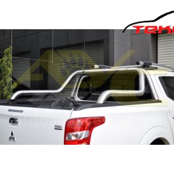 MITSUBISHI L200 2015- (FIAT FULLBACK) KANYON TIP ROLLBAR KROM
