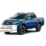 MİTSUBİSHİ L 200 TRITON  2015+2019 ÇAMURLUK KAPLAMASI (DODİK ) TAKIM ABS PLASTİK KROM VİDALI