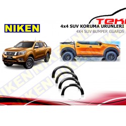 	 NISSAN NAVARA 2015- ÇAMURLUK KORUMA (dodik takımı) DAR TİP