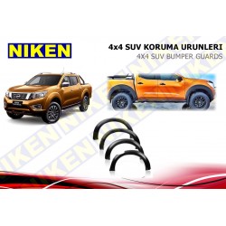 	 NISSAN NAVARA 2015- ÇAMURLUK KORUMA (dodik takımı) DAR TİP