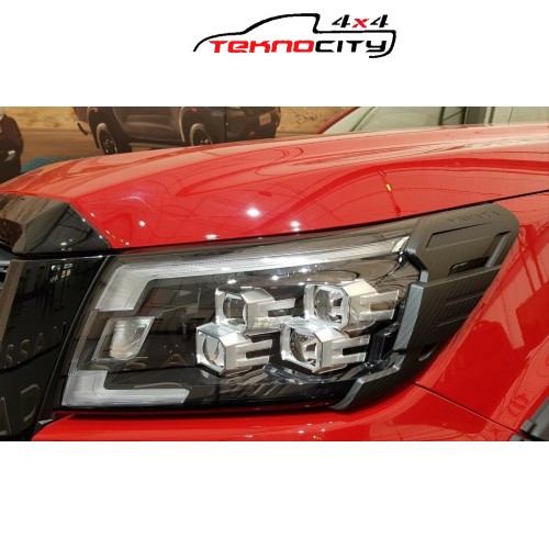 NAVARA 2015+ NP300 IÇIN UYUMLU FRONTIER LED FAR (4 LENS) 