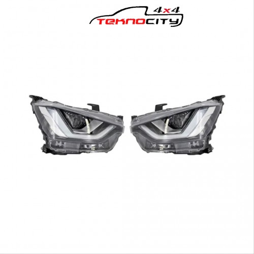 D-MAX IÇIN UYUMLU 2021+ LED FAR YÜKSELTME (HALOJEN FARLI MODEL IÇIN)