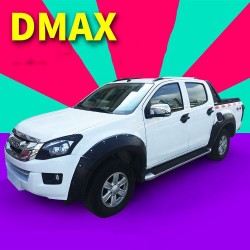 Isuzu D-Max 2015-2018 6 Parça Çamurluk Dodikleri