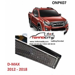 ISUZU DMAX 2012+2019  CAM RUZGARLIĞI KARBON GÖRÜNÜMLÜ