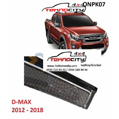 ISUZU DMAX 2012+2019  CAM RUZGARLIĞI KARBON GÖRÜNÜMLÜ