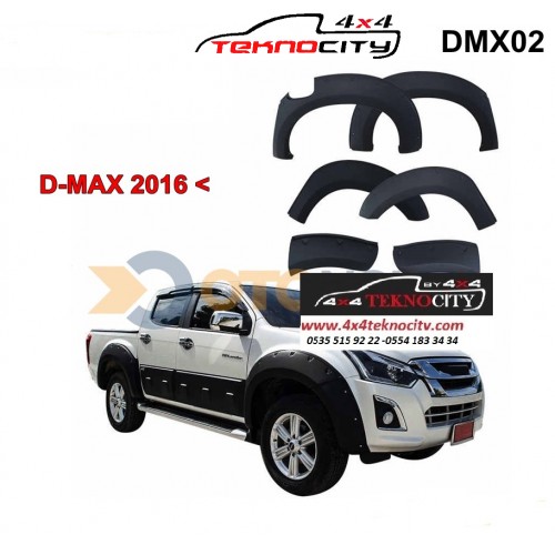 ISUZU DMAX ÇAMURLUK KAPLAMASI DODİK TAKIM2014+2019