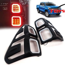 Toyota Hilux Revo 2015-2016 Arka Stop Çerveve Ledli
