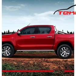 Toyota Hilux Cam Çıtası 4 Prç. P.Çelik 2015-