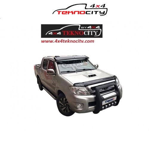 TOYOTA HILUX VİGO 2006-2012 ÖN CAM ÜZERİ ŞAPKA- TAVAN SPOYLERİ - MOON VİSOR