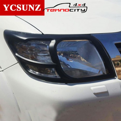 Far  Çerçevesi Siyah Toyota Hılux Vigo 2012+2015 Uyumludur