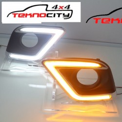 TOYOTA HILUX REVO 2015- SIS LAMBA CERCEVESI DRL GUNDUZ LEDLI 