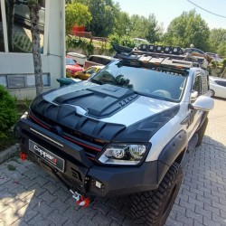 Amarok 2010 - Uyumlu- Dragon Pack Kaput Koruma 3 Parça