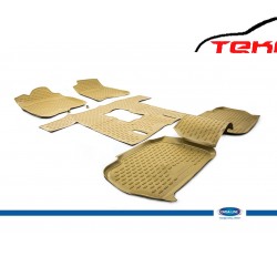 Cadillac Escalade 3D Novline Havuz Paspas Bej 5 Prç 2006 ve Sonrası