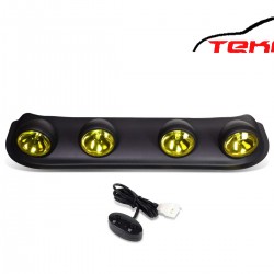 TAVAN ÜZERİ 4LÜ SİS LAMBA SETİ SARI